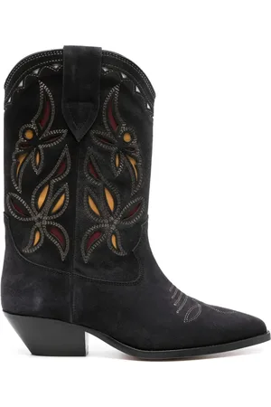 Isabel Marant Duerto suede cowboy boots
