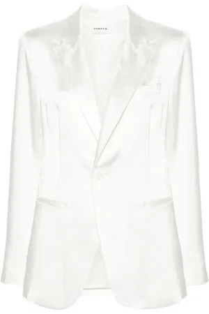 P.A.R.O.S.H. Dragon-embroidered twill blazer
