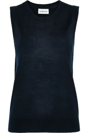 P.A.R.O.S.H. Fine-knit vest