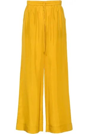 P.A.R.O.S.H. Wide-leg silk trousers