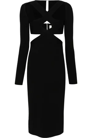 DION LEE Harness midi dress