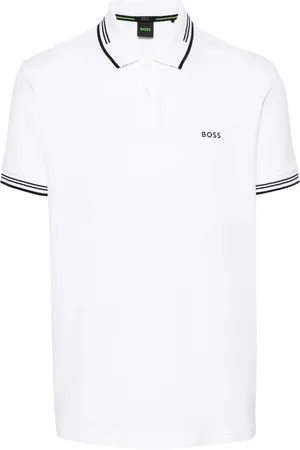 HUGO BOSS Logo-print polo shirt