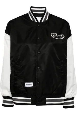 Chocoolate Logo-appliqué bomber jacket