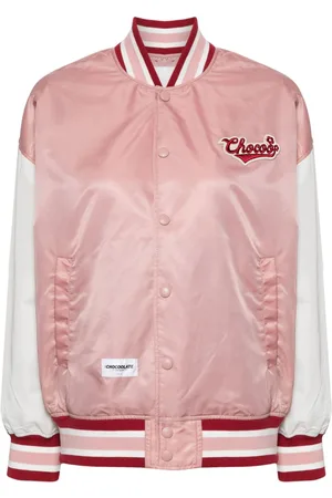 Chocoolate Logo-appliqué bomber jacket