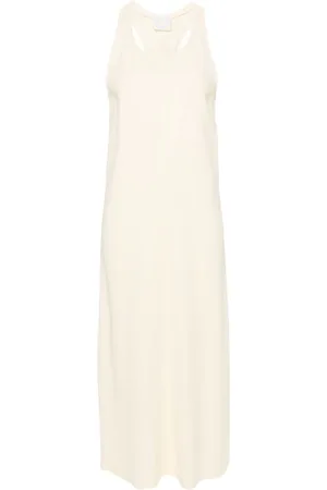 FORTE FORTE Racerback crepe midi dress