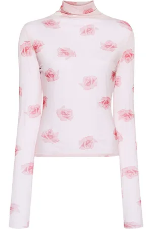 Kenzo Rose-print blouse