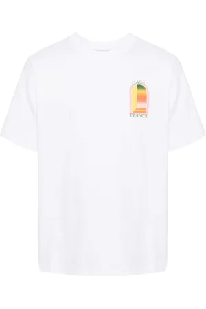 Casablanca Tennis Club Icon organic cotton T-shirt