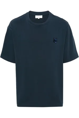 Maison Kitsuné Fox-motif cotton T-shirt