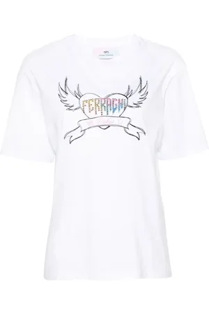 Chiara Ferragni Punk cotton T-shirt