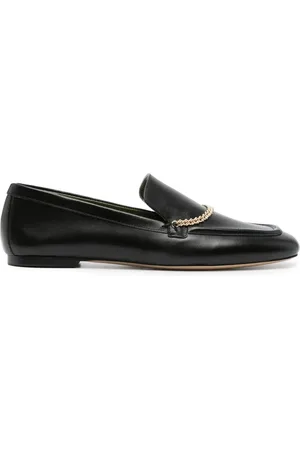 Maria Luca Chain-strap loafers