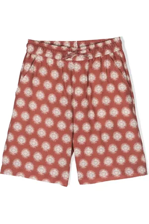 Paolo Pecora Graphic-print straight-leg shorts