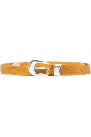 OUR LEGACY Textured leather belt