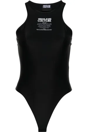 VERSACE Warrant Logo halterneck body
