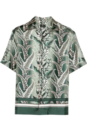 Etro Floral-print silk shirt
