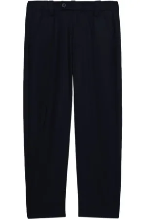 A.P.C. Straight-leg wool-blend trousers