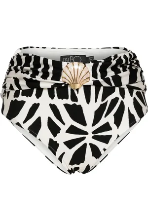 PATBO Seashell high-waist bikini bottom