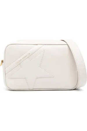 Golden Goose Star crinkled leather bag