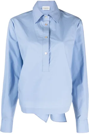 P.A.R.O.S.H. Rear-tie cotton shirt