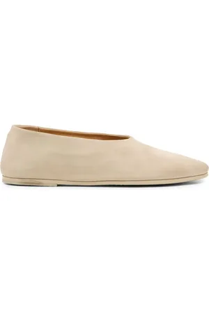 MARSÈLL Coltellaccio suede ballerina shoes