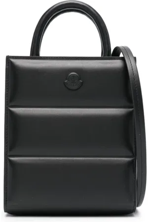 Moncler Mini Doudoune leather tote bag