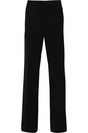 Rick Owens Dietrich pressed-crease trousers