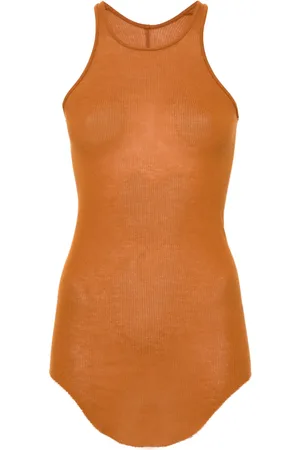 Rick Owens Basic Rib ribbed tank top