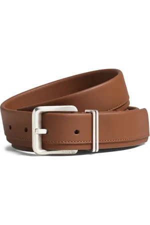 Ermenegildo Zegna Buckle-fastening leather belt