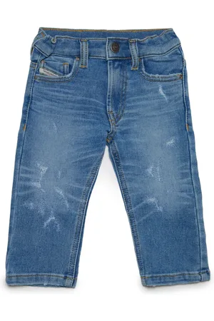 Diesel JoggJeans® ripped-detail jeans
