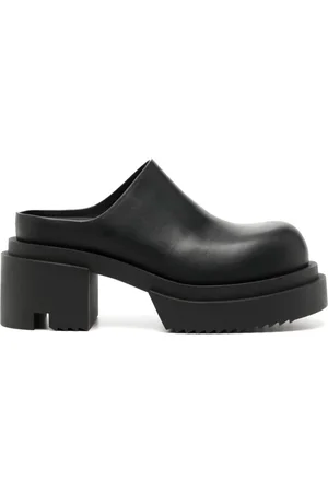 Rick Owens 75mm leather mules