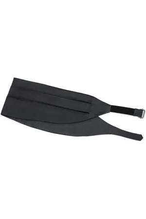 Brunello Cucinelli Pleated satin cummerbund