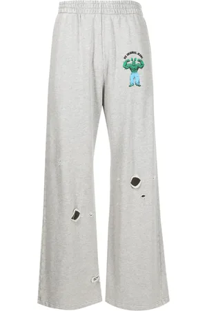 Natasha Zinko Logo-print cotton track pants