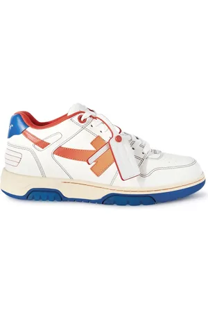 OFF-WHITE Out Of Office leather sneakers