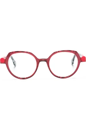 face Kyoto 1 oval-frame glasses
