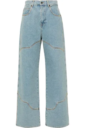 GIUSEPPE DI MORABITO High-rise straight-leg jeans