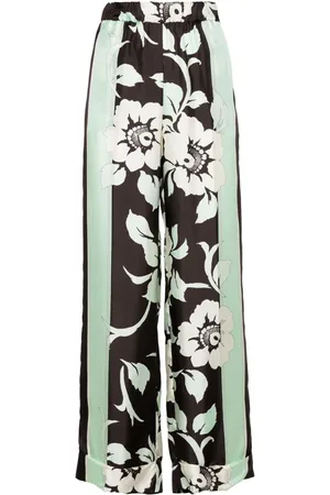 P.A.R.O.S.H. High-waist straight-leg trousers