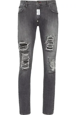 Philipp Plein Rock Star mid-rise slim-fit jeans