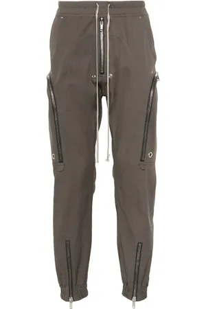 Rick Owens Organic-cotton tapered trousers