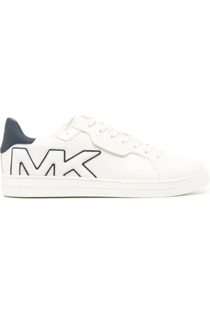 Michael Kors Keating logo-appliqu?? leather sneakers