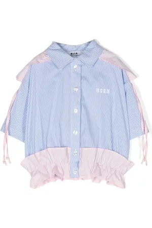 Msgm Striped poplin shirt