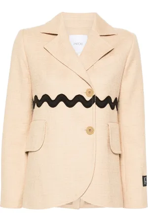 Patou Wave tweed blazer