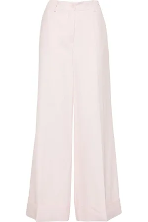 P.A.R.O.S.H. Mid-waist wide-leg trousers