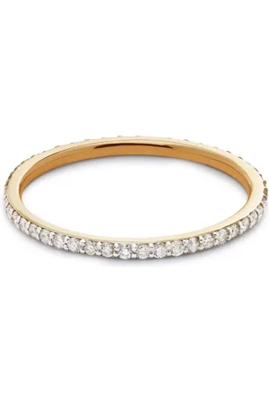Monica Vinader 14kt yellow diamond ring