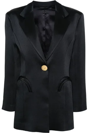 Blazé Milano Agneta button-embellished blazer