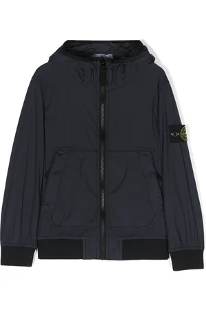 Stone Island Compass-patch lightweight windbreaker jacket