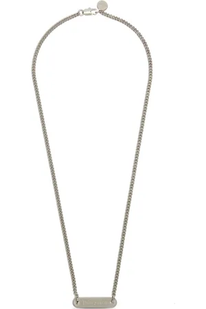Palm Angels Logo-engraved necklace