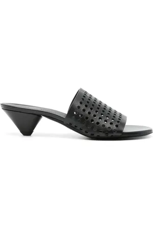 Proenza Schouler 50mm perforated leather mules