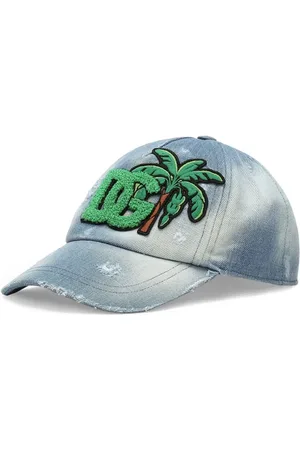 Dolce & Gabbana Logo-embroidered cotton cap