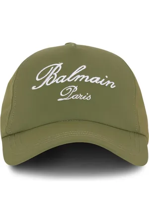 Balmain Logo-embroidered baseball cap