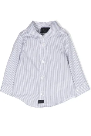 FAY Pinstriped cotton shirt
