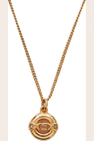 Dior CD logo pendant necklace